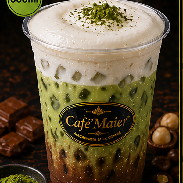 7- Café Matcha Macca- Đá